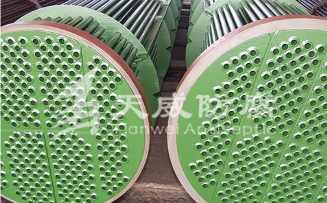 防腐后換熱器管束