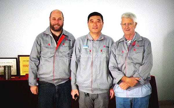 赫爾斯特中國與天威防腐商務(wù)洽談