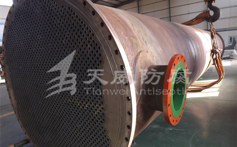 大型換熱器設備防腐施工