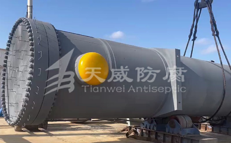 150T大型換熱設(shè)備防腐